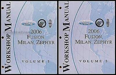 Manual De Taller Conjunto Ford Lincoln Mercury Zephyr Fusion Milan 2006 - Imagen 1 de 3