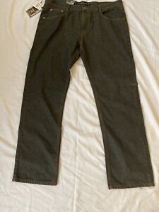 DC Denim Culture Men's 38/32 Dark Gray Jeans Pants 100% Cotton