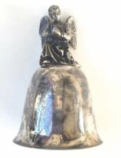 Vintage Danbury Mint Angel Silverplate Bell.