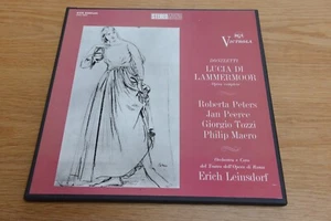 DONIZETTI Lucia Di Lammermoor Roberta Peters Leinsdorf Roma 2 LP box RCA - Imagen 1 de 5