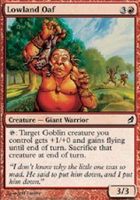 LOWLAND OAF FOIL Lorwyn MTG Magic the Gathering Cards DJMagic