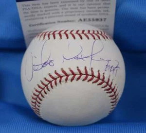 Victor Martinez Psa Dna Coa Autograph Major League Oml Hand Signed Baseball - Picture 1 of 2