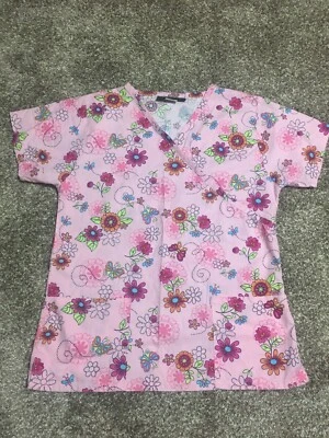 Bonita scrub top sz  medium multicolored  - Image 1 of 2