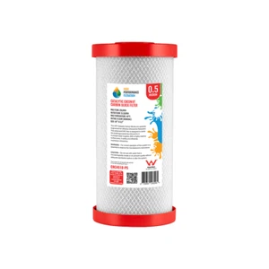 Chloramine Reduction Coconut Carbon Block Filter 0.5 Micron 10" x 4.5" 4-13CRC - Picture 1 of 1
