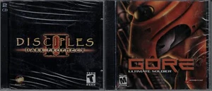 Gore Ultimate Soldier & Disciples II Dark Prophecy Pc Brand New XP - Picture 1 of 2