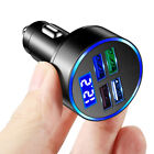 QC 3.0 4 USB Car charger 3.1A PD Fast Charging for Huawei Type C phone charger