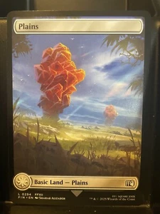 Plains #294 FULL ART NM/M Final Fantasy MTG Magic Card Land - Picture 1 of 1