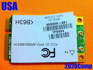 HP dv6000 DV4 DV5 DV7 G50 G60 CQ50 CQ60 WIFI Tarjeta Circuito 459339-001 - Imagen 1 de 1