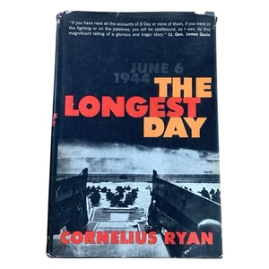 The Longest Day, Cornelius Ryan, 1959 Hardcover with Dust Jacket - Picture 1 of 12