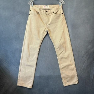 Levis 511 Slim Jeans Kids 18 Regular 29x29 Tan Army Preppy Academia Skater Surf - Picture 1 of 13