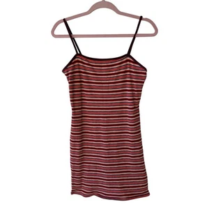 Mini Vestido Topshop Mujer Tejido Colorido Rayas Talla 8 Y2K Verano Playa - Imagen 1 de 8