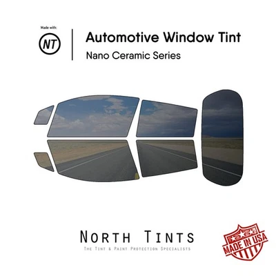 纳米陶瓷预切车窗色调膜汽车玻璃适用于雪佛兰 Spark 2013 - 2015 — 第 1/4 张图片