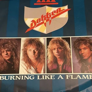 Dokken Burning Like A Flame 45 rpm - Imagen 1 de 5
