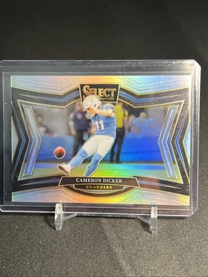 Cameron Dicker 2024 Select Field Level Silver Prizm #415 Chargers - Image 1 of 2