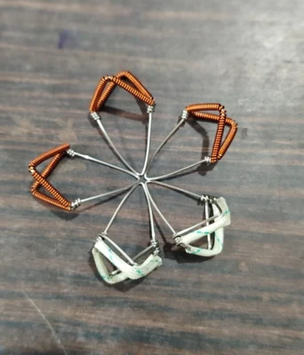 Nuevo instrumento musical profesional Mizrab/Mijrab Sitar de hierro especial de 3 piezas Foto 1 de 4