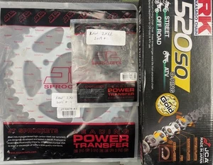 RK JT STOCK Chain and Sprocket Kit Kawasaki Ninja ZX6R 636 2021 - 2024 - Bild 1 von 1
