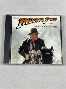 The Story Of Indiana Jones And The Last Crusade CD & Picture Book Harrison Ford - Imagen 1 de 5