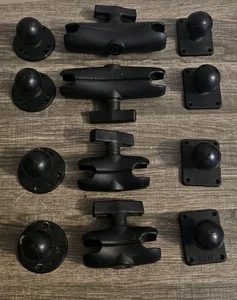 Mixed Lot of RAM Mount Double Socket 6" & 3.5" Arm with 1.5" Balls (2 Sets Each) - Picture 1 of 1