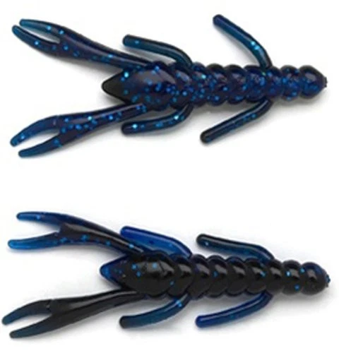 Gambler BB Cricket Bait-Pack of 12 (Shadow Blue Glitter, 3-Inch) - Image 1 of 1