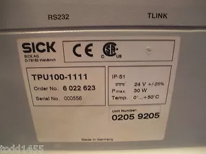 Sick TPU100-1111 Computer di posizione 6022623 NAV 200 sensore robotico IMST805-G25S - Foto 1 di 7