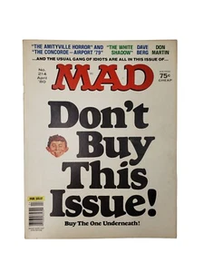 MAD Magazine #214 April 1980 Amityville Horror - Picture 1 of 3