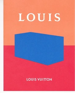 Postal promocional Louis Vuitton de gran tamaño sin usar - Imagen 1 de 2