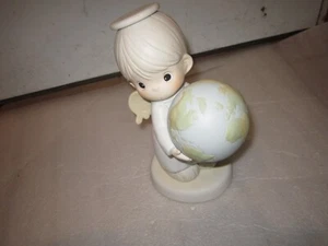 Precious Moments He's Got The Whole World In His Hands 9" Limited Edition 1994 - Picture 1 of 7