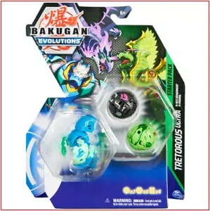3 Pack - Bakugan Evolutions Starter Pack - TRETOROUS Ultra Neo DRAGONOID PAROL - Picture 1 of 5
