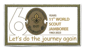 Parche 2023 World Scout Jamboree Greece Scouts WSJ 1963 LET'S DO THE JOURNEY AGAIN - Imagen 1 de 2