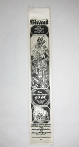 1916 Antique WW1 German Empire RED CROSS - VIVAT Cream Silk Ribbon (3) - Picture 1 of 9