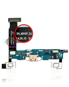 Charging Port Flex Cable Compatible For Samsung Galaxy Note 4 (N910P) (Sprint) - Picture 1 of 4