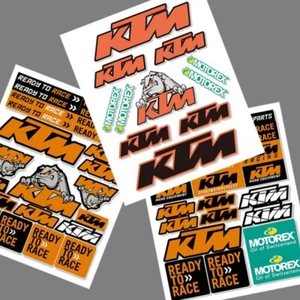 For KTM 790duke 890 Sticker Waterproof Reflective Helmet Sticker - Picture 1 of 14