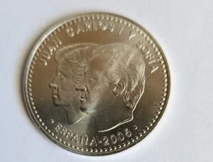Moneda de 12 Euros Nueva 2005 Juan Carlos y Sofia. - Imagen 1 de 2