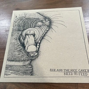 Roz and the Rice Cakes “Need to Feed” Vinyl Record LP ~ 2013-14 Red Vinyl - Picture 1 of 8