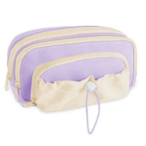 FINPAC Pencil Case 5-Layer Large Capacity Pen Case with Drawstring Durable Bag - Picture 1 of 11