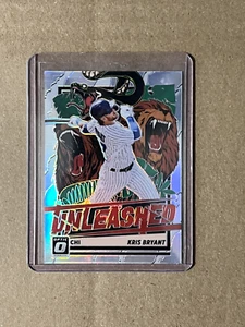 Kris Bryant 2021 Panini Donruss Optic - Unleashed Holo Prizm #UNL9 MINT - Picture 1 of 2