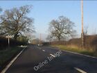 Photo 6X4 A49 Enters Ridley Croxton Green The Track To Oak And Meadow Far C2012