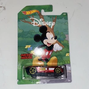 HOT WHEELS DISNEY MICKEY MOUSE 90TH Mickey Fast Felion - Picture 1 of 3