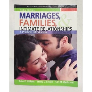 Marriages, Families, and Intimate Relationships 3rd Instructors Copy - Picture 1 of 6