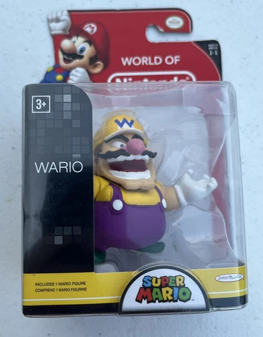 New Jakks World Of Nintendo Wario Figure Cover