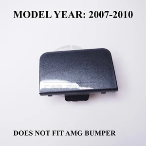 Front Tow Hook Cover For 4 Door Mercedes C Class W204 07-10 Tenorite Grey 755 - Picture 1 of 11