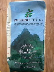 YAUCONO SELECTO WHOLE BEAN COFFEE-LIMITED EDITION GOURMET COFFEE 2 lb. *SEALED* - Picture 1 of 3