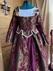Renaissance Reenactment Kleid Set, in Oberweite bis 48 erhältlich - Bild 1 von 11
