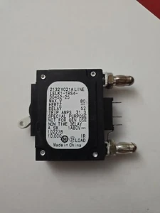 NEW Airpax LELK1-1RS4-30452-25 102278 White Pull 25A Bullet Circuit Breaker - Picture 1 of 4