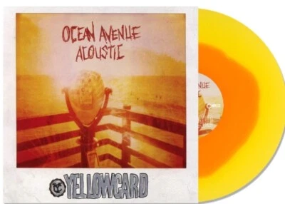Yellowcard - Ocean Avenue Acoustic LP Orange Inside Yellow Vinyl New Sealed  - Image 1 of 4