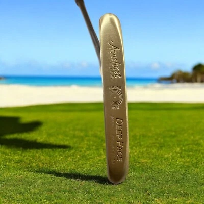 Restored Titleist Acushnet Deep Face Bullseye Putter 35" Satin Finish OE - Image 1 of 4