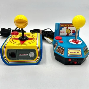 Namco Super Pac-Man & Ms. Pac-Man TV Plug N Play Arcade Joystick Jakks Pacific - Picture 1 of 8