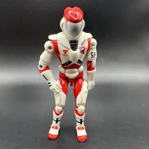 Vintage 1994 Lanard The Corps Star Force 3.75" Action Figure Only Red White Used - Picture 1 of 3