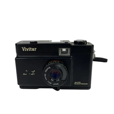 Cámara fotográfica Vivitar 35EM compacta de exposición automática incorporada medidor de luz 35 mm PROBADA* Foto 1 de 4