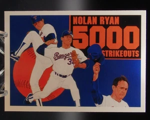 1990 Upper Deck 5000 Strikeouts #34 Nolan Ryan MINT - Picture 1 of 2